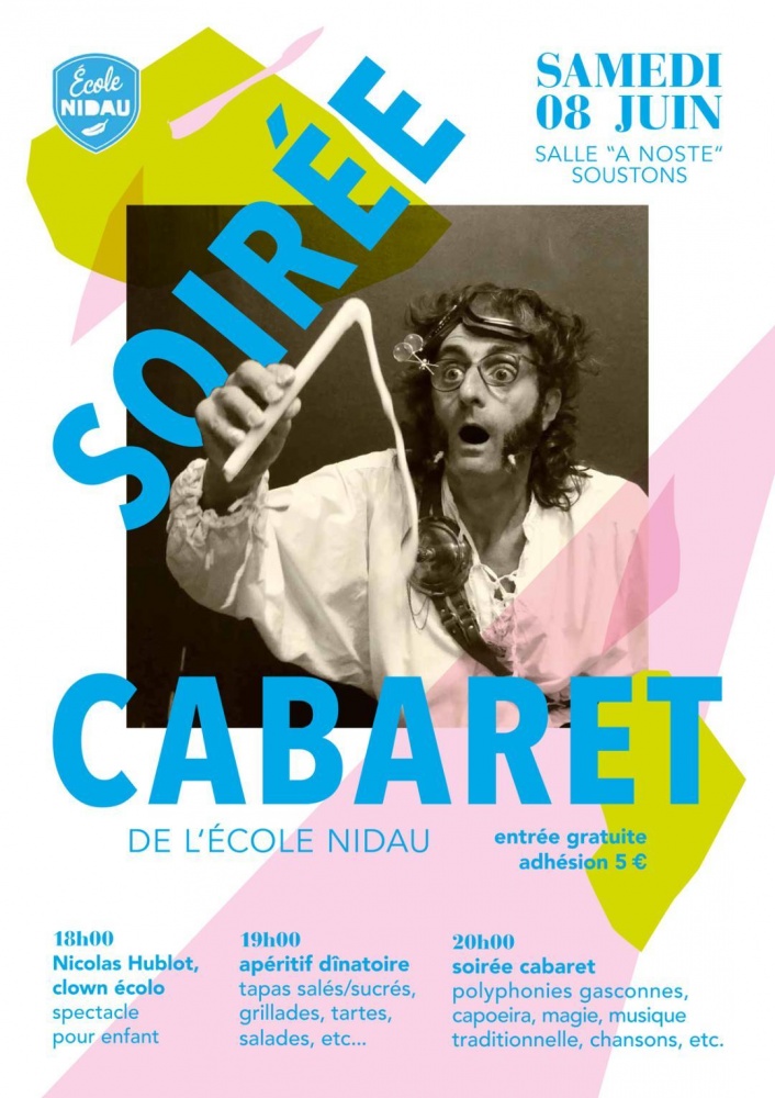 soirée cabaret de l'ecole Nidau